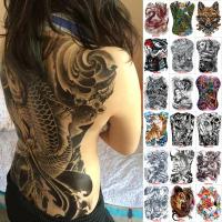 ราคา MQSDL Cool น้ำขนาดใหญ่ Transfer Tiger ปลามังกรหมาป่า TemporaryTattoo เต็มรูปแบบสติ๊กเกอร์รอยสัก S สติ๊กเกอร์รอยสักกันน้ำรูปลอก (7471575230)