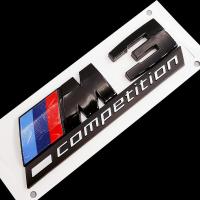 ราคา BMW M3 Competition สติกเกอร์ติดรถยนต์สติกเกอร์โลโก้โลหะตรารถยนต์ Chrom สำหรับ BMW M3การแข่งขัน Series โลโก้รถ M3การแข่งขันด้านหลังป้ายรถสุดสวยสติกเกอร์ (8747329301)