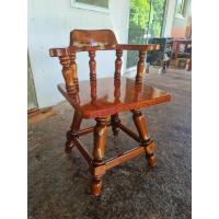 ราคา เก้าอี้ไม้ หมุนได้ 360 องศา เก้าอี้หมุน ไม้จริง ไม้แผ่นเดียว รับน้ำหนัก 120 กก เก้าอี้นั่งเล่น เก้าอี้ทานข้าว (20866074219)