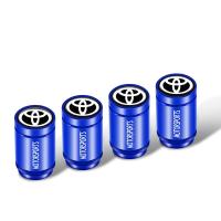 ราคา 4ชิ้น ชุดรถโตโยต้ายางล้อวาล์วก้านยางฝาปิดวาล์วลมรถยนต์รถบรรทุกจักรยานยนต์วาล์วจักรยานฝาครอบยางสำหรับ Toyota Corolla Yaris Yaris Aygo Prius RAV4 Camry Aury Vios Oz Velavanza อุปกรณ์เสริม (19888809112)