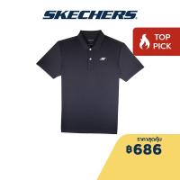 ราคา Skechers สเก็ตเชอร์ส เสื้อโปโลผู้ชาย Men Knit Polo SP123M075 02L2 (20383023583)
