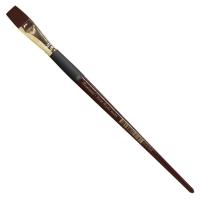 ราคา Renaissance พู่กัน พู่กันสีอะคริลิค พู่กันแบน เบอร์ 0 24 จำนวน 1 ด้าม (816016079)