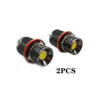 ราคา 2ชิ้น CANbus ตาสีขาวไฟหน้าฮาโล LED แหวนไฟสำหรับ BMW E39 E53 X5 E60 E61 E63 E64 E65 E66 E83 X3ไฟ LED รถยนต์ (21170785000)