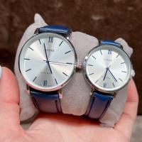 ราคา Watchtime นาฬิกาข้อมือแฟชั่นผู้หญิง หน้าปัดโรมันแท้ขอบบาง มีสองขนาด 38 32 มม สายหนังวินเทจ พร้อมกล่องคาสิโอ้สีน้ำเงิน (15205046237)