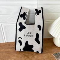 ราคา สายรุ้งลายถักกระเป๋าถือ กระเป๋าถือสไตล์ญี่ปุ่น Handmade Handbags กระเป๋าถือสุภาพสตรี กระเป๋าถือน่ารักถัก กระเป๋าถือสุภาพสตรีแบบสบาย ๆ กระเป๋าถือนำกลับมาใช้ใหม่ ถักกระเป๋าสะพาย Women Bag (19536616975)