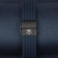 ราคา สายนาฬิกาซิลิโคน TAG Heuer ปรับให้เข้ากับ F1 Monaco Race Series Mens Sports Style Rubber Watch (19472296804)