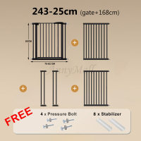 ราคา ที่กั้นเด็ก ที่กั้น ประตูกั้นเด็ก ประตูกั้นบันได ที่กั้นบันได สำหรับเด็กและสัตว์เลี้ยง ไม่ต้องเจาะผนังรุ่น ล๊อคอัตโนม (21067989027)