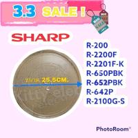 ราคา ไมโครเวฟ SHARP จานไมโครเวฟ ชาร์ป แบบมีปุ่ม ขนาด 25 5 cm ไมโครเวฟ เตาอบไมโครเวฟ ไมโครเวฟ SHARP เครื่องใช้ไฟฟ้า (16740484102)