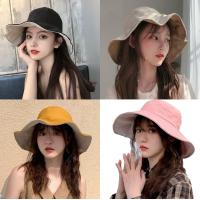 ราคา ส่งเร็วพิเศษ Hatgogo หมวกกันแดด ผ้าหนา ปีกกว้าง ขนาดใหญ่ สามารถพับเก็บได้ ใส่ได้2ด้าน (2326080896)