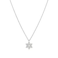 ราคา Fyne Fories Snowflake Necklace สร้อยคอเกล็ดหิมะ fynefories (17075873236)