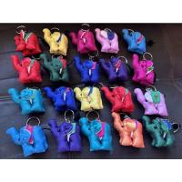 ราคา พวงกุญแจช้าง4ขาเล็กผ้าไหมจีน (17248612034)