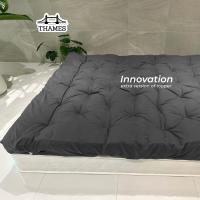 ราคา Thames ท๊อปเปอร์หนาที่สุด Topper Innovation ท็อปเปอร์รุ่นหนาพิเศษ ใย 4 ชั้น ที่นอนท็อปเปอร์ เบาะรองนอน ผ้าcotton ส่งฟรี (21028448725)