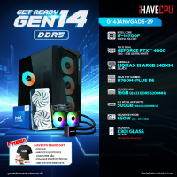 ราคา iHAVECPU คอมประกอบ G14JANVGAD5 29 INTEL I7 14700F 5 4GHz 20C 28T ASUS DUAL GEFORCE RTX 4060 O8G 8GB GDDR6 WHITE ASUS TUF GAMING B760M PLUS D5 APACER NOX 16GB 8x2 DDR5 5200MHz (21264966334)