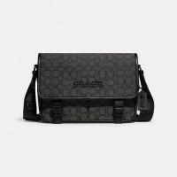 ราคา new man canvas leather sling bag messenger bag shoulder bag CC074 9158 (20795760049)