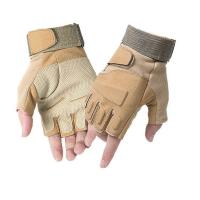 ราคา ถุงมือยุทธวิธีกลางแจ้งของผู้ชายถุงมือฟิตเนสปั่นจักรยานแบบเต็มนิ้ว (2565100085)
