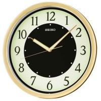 ราคา นาฬิกาแขวนผนัง ตัวเรือนพลาสติก SEIKO รุ่น QXA472G สีทอง QXA472B สีน้ำตาล ขนาด12 นิ้ว มีพรายน้ำ Lumibrite เดินเรียบไร้เสียงรบกวน (20991694270)