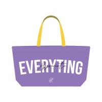 ราคา Birtive Giants Tote กระเป๋าผ้าใบใหญ่ สกรีนลาย ใส่เสื่อโยคะ ใส่ขวดน้ำ ใส่เสื้อผ้าออกกำลังกาย (15790786364)