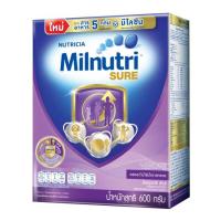 ราคา มิลนิวทริ ชัวร์ ผลิตภัณฑ์นมชนิดละลายทันที รสจืด 600 กรัม Milnutri Sure Milk Powder Plain 600g โปรโมชันราคาถูก เก็บเงินปลายทาง (15099534921)