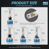 ราคา MAXGTRS 2x High Power 55W H7 H4 Hi Lo Beam H27 880 H1 H3 H27 881 PSX26W P13W H16 EU PSX24W Canbus Led Headlight Bulb H8 H11 9005 Hb3 9006 Hb4 6500K Turbo Led Auto Headlamp Fog Light (15157812547)