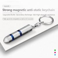 ราคา Flash Sale Anti Static keychain Car Body STATIC eliminator discharger แท่งป้องกันไฟฟ้าสถิตย์พวงกุญแจแบบพกพา eliminator High Voltage Portable Key Ring Accessories (19462498892)
