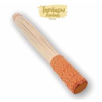 ราคา ไม้พรมน้ำมนต์ พันสายสิญอย่างดี ทำจากหญ้าคา (7633948568)