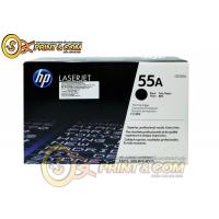 ราคา HP 55A Black ตลับหมึกโทนเนอร์ สีดำ ของแท้ Black Original Toner Cartridge CE255A (20973508778)