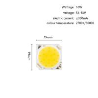 ราคา ชิป LED 2ชิ้นสีคู่15V 36V 54V 72V 90V คูลวอร์มไวท์5W 7W 12W 18W 24W 36W สำหรับโคมไฟฟลัดไลท์รางไฟสปอตไลท์ DIY (18850281040)