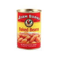 ราคา ถั่วขาวในซอสมะเขือเทศ ตราอะยัม 425 กรัม กระป๋อง รหัสสินค้า 10308 (20770012331)