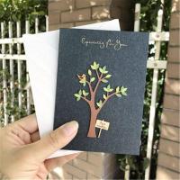 ราคา Monogay UNDERLINE73NE1 1เซ็ตสรรเสริญป้ายวันวาเลนไทน์แพคเกจที่ทำด้วยมือแทรกกระดาษคราฟท์ช้อปปิ้งของขวัญไม้แกะสลักอวยพรโปสการ์ดการ์ดวันเกิดขอบคุณบัตร3D (16463936416)