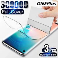 ราคา 3 Pieces Full Cover Hydrogel Film ฟิล์มกระจก For Oneplus 7 8 9 9R 10 Pro Screen Protector Oneplus Nord 2 6T 7T 8T Pro Soft Film Not Tempered Glass Nord Ce N10 Ce2 5T (18596406700)