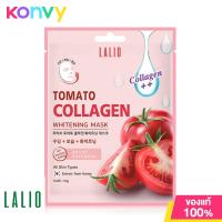 ราคา Lalio Tomato Collagen Whitening Mask 23g ลาลิโอ แผ่นมาสก์หน้าสูตรสารสกัดจากมะเขือเทศและคอลลาเจน (16329969080)