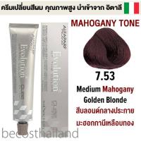 ราคา Alfaparf Milano Evolution of the Color 60ml MAHOGANY TONE อัลฟ่าพาร์ฟ โทนสีมะฮอกกานี ครีมเปลี่ยนสีผม คุณภาพสูง นำเข้าจาก อิตาลี (8923310566)