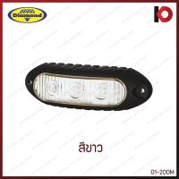 ราคา ไฟสัญญาณ LED 3 เม็ด 9V 36V 12V 24V สีแดง ส้ม น้ำเงิน ขาว เขียว ไฟติดรถ กันน้ำ กันฝุ่น IP67 ตราเพชร DIAMOND (20547067377)