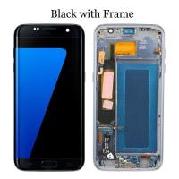 ราคา AMOLED หน้าจอ LCD สำหรับ Samsung Galaxy S7 Edge G935 SM G935FD แสดงผล LCD ที่มีเทปกาวหน้าจอสัมผัสพร้อมเบิร์นชาโดว์ (19398819516)