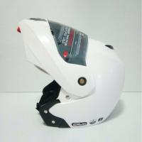 ราคา AVEX หมวกกันน็อคเต็มใบ รุ่น CRUX สามมารถเปิดคางได้ สีขาวด้าน แว่นดำ นวมภายในถอดซักได้ (20575146923)