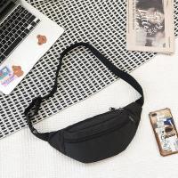 ราคา Miss Barbie กระเป๋าสะพายข้างผีสะพายไหล่เดี่ยวของผู้ชายผ้าแคนวาสแบบอินเทรนด์ (20975789375)