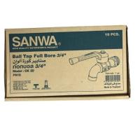 ราคา SANWA ก๊อกน้ำด้ามแดง 3 4 นิ้ว ยกกล่อง10ชิ้น (19404355617)