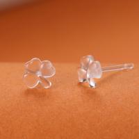 ราคา ตุ้มหูเรซิ่นแบบเจาะต่างหูใสใสป้องกันการแพ้แบบนิ่มสำหรับผู้หญิงนักเรียนตุ้มหูรูปดาวหัวใจ1คู่ (20590958991)