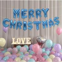 ราคา ชุดลูกโป่งคริสต์มาสMerry Christmas14ตัว (20976562439)
