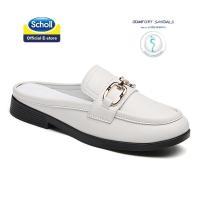 ราคา Scholl รองเท้าสกอลล์ เมล่า Mela Semi slipper รองเท้ากึ่งรองเท้าแตะ Womens Shoe Mamiko Allison รองเท้าสุขภาพ นุ่มสบาย กระจายน้ำหนัก ผู้หญิง มอคคาซิน BEIGE (19728931811)