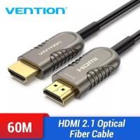 ราคา Vention 8พัน HDMI 2 1เคเบิ้ล120เฮิร์ต48G Bps ไฟเบอร์ออปติกสาย HDMI อัลตร้าความเร็วสูง HDR EARC สำหรับ HD โปรเจคเตอร์ PS4สาย HDMI (17269367053)
