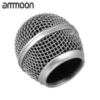ราคา ammoon ตะแกรงไมโครโฟนที่เปลี่ยนไมค์บอลหัวเข้ากันได้กับ Shure SM58 SM58S SM58LC BETA58 BETA58A SA M30 SV100 UT2 PGX24 ไมโครโฟน SLX4 (19517942619)