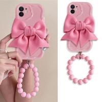 ราคา เคส VIVO V29E V27 Pro V29 V23E V25 Y02T Y27 Y36 Y17S Y35 Y12S Y16 Y01 Y22 Y11 Y02 Y02A Y20 Y1S Y72 Y31 Y12 Y15 Y21 Y21T Y33T T1X Y15S Y76 Y30 S1เคสโทรศัพท์สร้อยข้อมือซิลิโคนลูกบอลโบว์สีชมพูน่ารัก (172