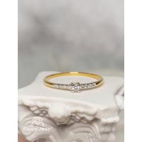 ราคา แหวนเพชรแท้ ทองแท้ ราคาโรงงาน รุ่น Tiny Love Ring (14584259174)