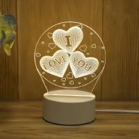 ราคา 3Dโคมไฟอะคริลิค LED ของขวัญเด็กสร้างสรรค์ ของขวัญวันเกิดการ์ตูน USB (20543653826)