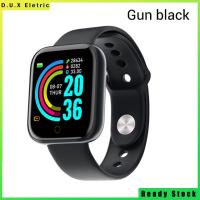 ราคา นาฬิกาอัจฉริยะแนวสปอร์ตบลูทูธกันน้ำสมาร์ทวอท์ช Y68รองรับ iPhone Xiaomi สายรัดข้อมือฟิตเนสเครื่องวัดชีพจรชาร์จแบตเตอรี่150MAh ในตัว (20362014359)