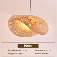 ราคา กระท่อมไม้ไผ่โคมไฟระย้าครัวเกาะ ร้านอาหารไม้ไผ่โคมไฟระย้าบาร์คาเฟ่สร้างสรรค์หวายโคมไฟระย้าโคมไฟรังนก พร้อมหลอดไฟ (18855731211)