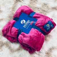 ราคา ผ้าห่มนาโน 6 ฟุต สีพื้น By Hilton แบบเย็บขอบ เกรดพรีเมี่ยม ผ้า หนา นุ่ม สีสดใสสวยงามมาก (17566448793)