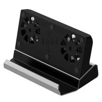 ราคา 1 PCS 10 in 1 Steam Deck Docking Station with Fan Dock Stand Silver Gray for Steam Deck Game Console (19123145904)
