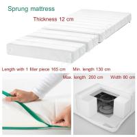 ราคา ที่นอนสปริง ขนาด 80x200 cm ความยาวรวมที่นอนขยายเตียง 1 ชิ้น 165 ซม ยาวต่ำสุด 130 x ยาวสูงสุด 200 xกว้าง 80 x หนา 12 ซม (8711034383)